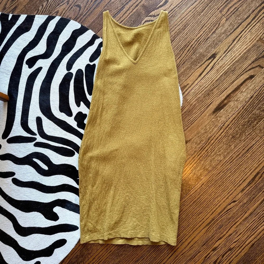 Black Crane Cocoon Style Sleeveless Dress - Picture 6 of 8